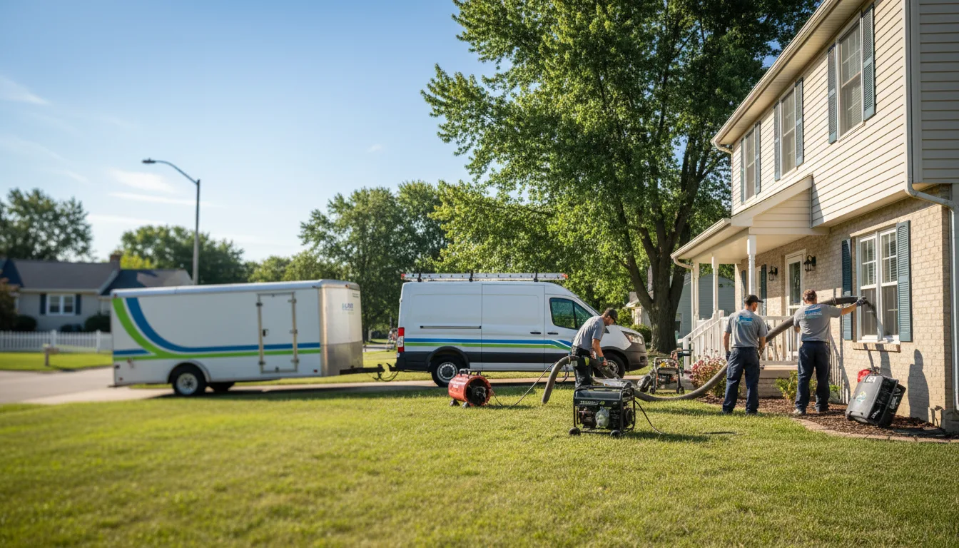 Flooded Basement Restoration And Cleanup With Repair in Alden, IA near me